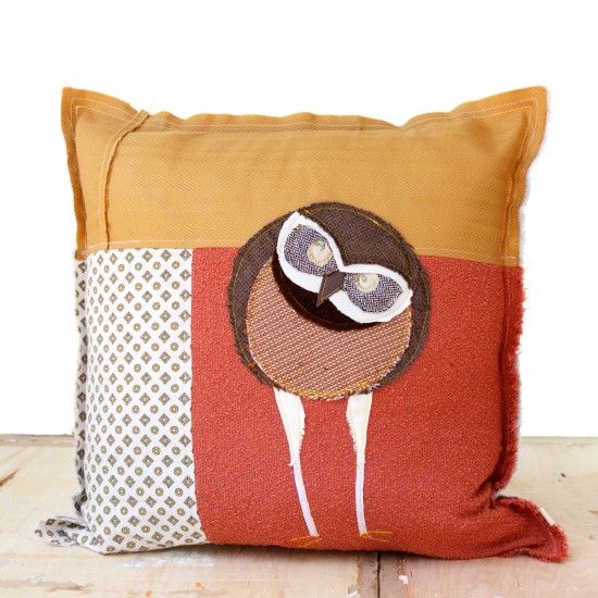 Burrowing Owl - Artist Pillows Canadian Owls Collection