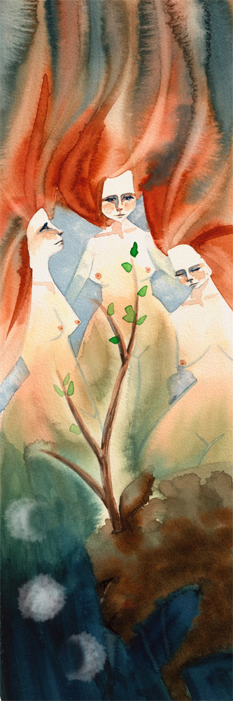 Tradition of Witch Craft | Watercolor Painting | Tracey Cameron Creative